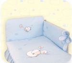  - Souprava do postlky 3 dln Oveka 135x100+60x40cm modr od  www.firkon-kocarky.cz