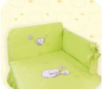  - Souprava do postlky 3 dln Oveka 135x100+60x40cm zelen od  www.firkon-kocarky.cz