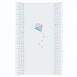  - Ceba baby  pebalovac podloka 2 - hrann mkk profilovan 80x50 cm drek blo modr od  firkon-kocarky.cz