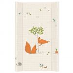  - Ceba Pebalovac podloka s pevnou deskou 2-hrann  80x50 cm  lika ecru od  firkon-kocarky.cz