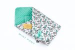  - Oboustrann ZAVINOVAKA MINKY FLOO FOR BABY  MANUFACTURA ponci mentolov od  www.firkon-kocarky.cz
