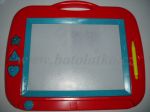  - Magnetick kresc tabulka vetn tuky  a 3 kus raztek  36 x 30 cm oranovo - modr od  firkon-kocarky.cz