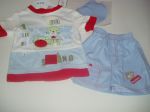  - Dtsk 3 dln komplet triko + kraasy + epice  kolekce safary BEBE MARO  sv. modr+ bl + erven od  www.firkon-kocarky.cz