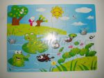  - Devn puzzle 24 dlk kolekce abky na rybnce od  firkon-kocarky.cz