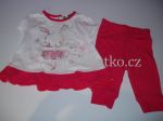  - dtsk atiky krtk rukv / tunika s obrzkem koiky + 3/4 elasky FROG blo - rov od  firkon-kocarky.cz