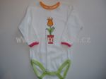  - Kojeneck body dlouh rukv - kolekce tulipn bl + oranov lem 86 od  firkon-kocarky.cz