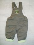  - Dtsk oteplovaky   na lacl 6 msc  - autko khaki     TOTLN VPRODEJ !!!!! od  www.firkon-kocarky.cz
