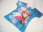  - Dv bavlnn triko kr. rukv Frozen - bl + modr od  firkon-kocarky.cz