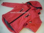  - Softshelov funkn bunda Piccola Monellina s kapuc - erven od  firkon-kocarky.cz