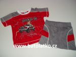  - Triko krtk ruk kolekce ternn auto + kraasy N-FEEL erveno-ed od  firkon-kocarky.cz
