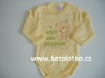  - Kojeneck body dlouh rukv JSEM VAE KOTKO AUTEX BABY od  firkon-kocarky.cz