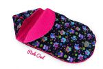  - Vodoodoln oboustrann fusak do korku  3v1  MANUFAKTURA   Floo for baby  sovy s rovm minky od  www.firkon-kocarky.cz