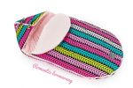  - Vodoodoln oboustrann fusak do korku  3v1  MANUFAKTURA   Floo for baby Romantic  boomerang od  www.firkon-kocarky.cz