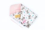  - Oboustrann ZAVINOVAKA MINKY FLOO FOR BABY  MANUFACTURA medvdci TEDDY rov od  www.firkon-kocarky.cz