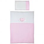  - 2 - dln luxusn  souprava do postlky 135x100 cm CEBA BABY srdka rov od  firkon-kocarky.cz
