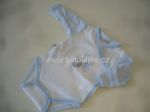  - Bavlnn celopropnac body BABY SERVICE - KVALITN ESK VROBA !!! blomodr kolekce myky od  firkon-kocarky.cz