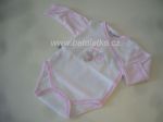  - Bavlnn celopropnac body BABY SERVICE - KVALITN ESK VROBA !!! blorov kolekce myky od  firkon-kocarky.cz