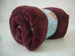  - Jednobarevn dtsk deka do korku 70 x 100 cm - wellsoft VPRODEJ !!! bordo od  firkon-kocarky.cz