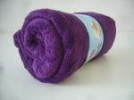  - Jednobarevn dtsk deka do korku 70 x 100 cm - wellsoft VPRODEJ !!! tm.fialov od  firkon-kocarky.cz
