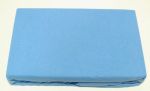  - Jerseyov luxusn  prostradlo na jednolko 90x 200 cm  - ESK KVALITA ! svtle modr od  firkon-kocarky.cz