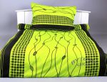  - Povleen na peinu + povlak na polt 200 x 140 cm - achovnice  zelen  AKCE !!!  od  firkon-kocarky.cz