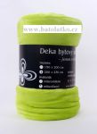  - Deka mirovlkno UNI zelen 150 x 200 cm od  www.firkon-kocarky.cz
