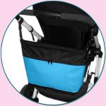  - Taka HANDY BAG Ive - KVALITN ESK VROBA !!! ern + tyrkys od  firkon-kocarky.cz