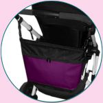  - Taka HANDY BAG Ive - KVALITN ESK VROBA !!! ern + fialov od  firkon-kocarky.cz