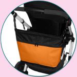  - Taka HANDY BAG Ive - KVALITN ESK VROBA !!! ern + oran od  firkon-kocarky.cz