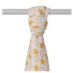  - Bambusov osuka XKKO BMB 90x100 - Little Stars orange od  firkon-kocarky.cz
