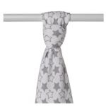  - Bambusov osuka XKKO BMB 90x100 - Little Stars silver od  firkon-kocarky.cz