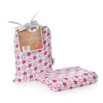  - Bambusov zavinovaka XKKO BMB 120x120 - Little Stars Magenta od  firkon-kocarky.cz