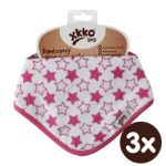  - Bambusov slintek XKKO BMB - Little Stars Magenta 3x1ks od  firkon-kocarky.cz