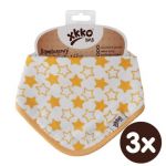  - Bambusov slintek XKKO BMB - Little Stars Orange 3x1ks od  firkon-kocarky.cz