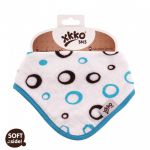  - XKKO BMB Bambusov dtsk slintek/tek - Cyan Bubbles od  firkon-kocarky.cz