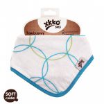  - Bambusov dtsk slintek/tek XKKO BMB - Cyan Circles od  firkon-kocarky.cz