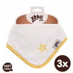  - Bambusov dtsk slintek/tek XKKO BMB - Lemon Stars 3ks od  firkon-kocarky.cz