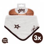  - Bambusov dtsk slintek/tek XKKO BMB - Natural Brown Stars 3ks od  firkon-kocarky.cz