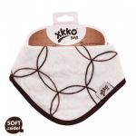  - Bambusov dtsk slintek/tek XKKO BMB - Natural Brown Circles od  firkon-kocarky.cz