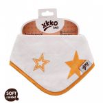  - Bambusov dtsk slintek/tek XKKO BMB - Orange Stars od  firkon-kocarky.cz