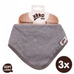  - Bambusov dtsk slintek/tek XKKO BMB - Silver 3ks od  firkon-kocarky.cz
