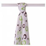  - Bambusov pleny XKKOBMB B&S Lime Bubbles 90x100cm - 1 ks od  firkon-kocarky.cz