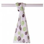  - Bambusov pleny XKKOBMB B&S Lime Spirals 90x100cm - 1 ks od  firkon-kocarky.cz