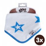  - Bambusov dtsk slintek/tek XKKO BMB - Cyan Stars 3ks od  firkon-kocarky.cz