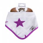  - Bambusov dtsk slintek/tek XKKO BMB - Lilac Stars od  firkon-kocarky.cz
