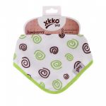  - XKKO BMB Bambusov dtsk slintek/tek - Lime Spirals od  firkon-kocarky.cz