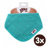  - Bambusov dtsk slintek/tek XKKO BMB - Turquoise 3ks od  firkon-kocarky.cz