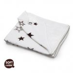  - Bambusov dtsk deka XKKOBMB Brown Stars od  firkon-kocarky.cz