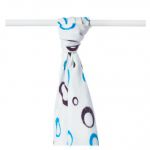  - Bambusov pleny XKKOBMB B&S Cian Bubbles 90x100cm - 1 ks od  firkon-kocarky.cz