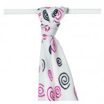  - Bambusov pleny XKKOBMB B&S Magenta Spirals 90x100cm - 1 ks od  firkon-kocarky.cz